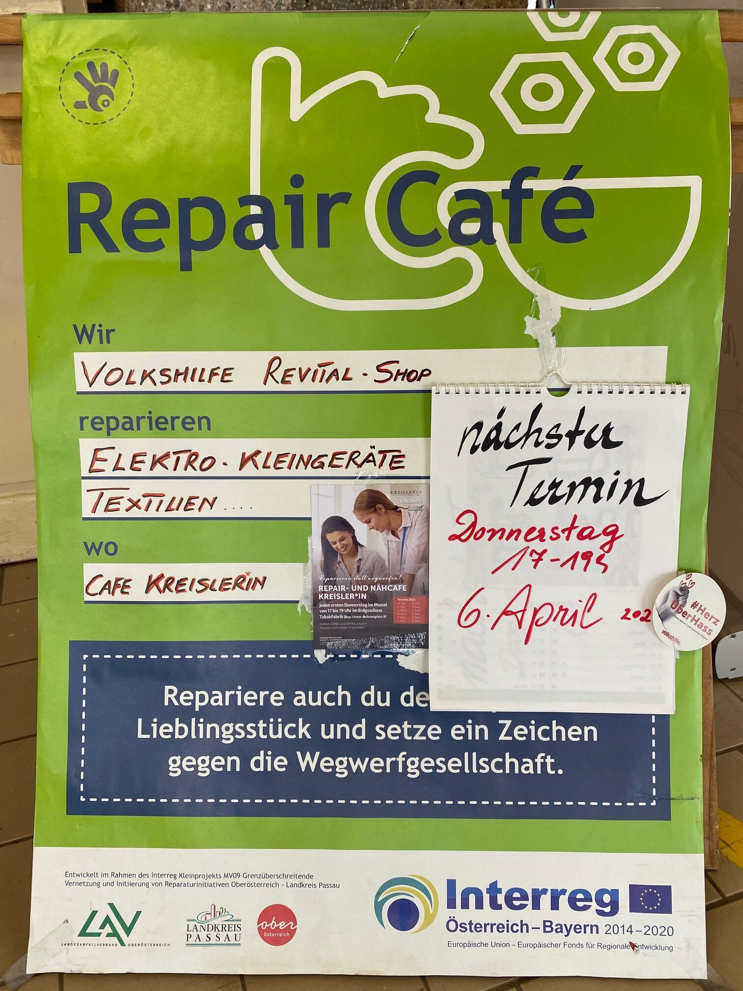 Tabakfabrik Linz Repair Cafe April In Der Tabakfabrik