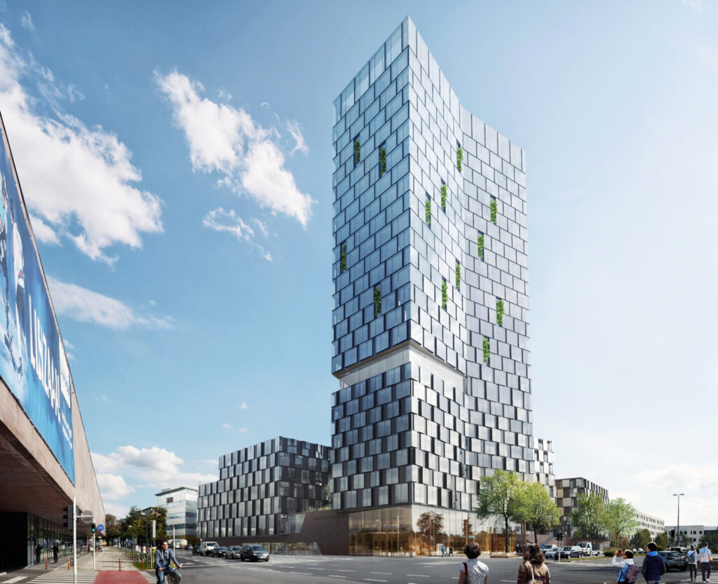 Visualisierung des neuen QUADRILL Ensembles / Tabakfabrik Linz aus 2019