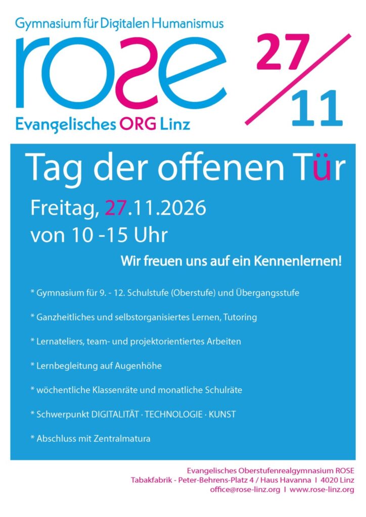 Sujet von der Rose Schule zum TdoT 2026