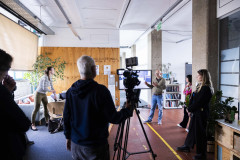 At Ars Electronica Solutions, Chris Bruckmayr transported the visitors into immersive spaces.